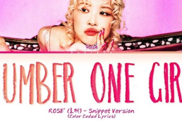 Rose-BLACKPINK-Rilis-Number-One-Girl-22-November