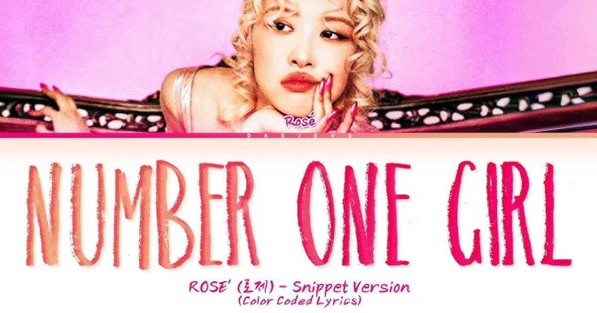 Rose-BLACKPINK-Rilis-Number-One-Girl-22-November